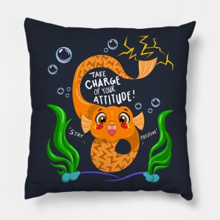 Electric Eel Sea Life Pillow