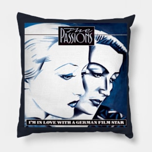 I'm in Love With a German Film Star 1981 Post Punk Throwback Pillow