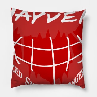 A Crazed Smile Pillow