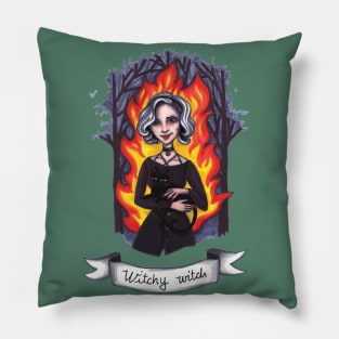 Witchy witch Pillow