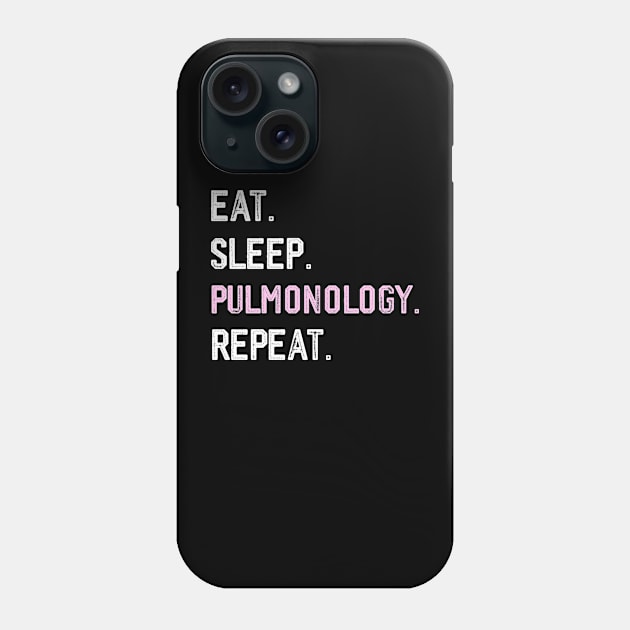 Pulmonology doctor christmas pulmonology nurse practitioner Phone Case by Printopedy