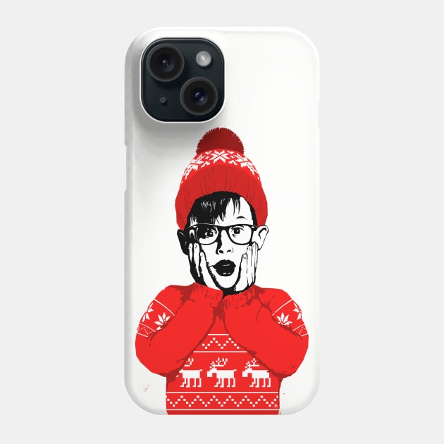 home alone Phone Case by NikKor