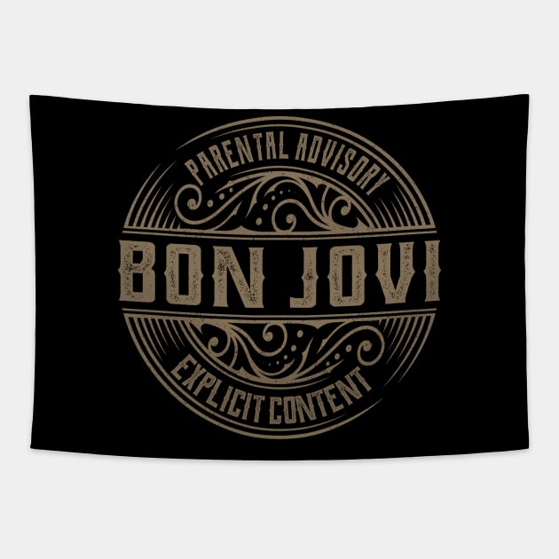 bon jovi vintage ornament Tapestry by irbey