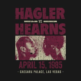 VINTAGE RETRO STYLE - Hagler vs Hearns LAS VEGAS 80S T-Shirt