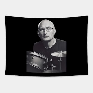 phil collins // vektor art design v3 Tapestry