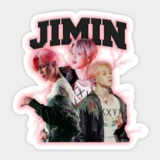 jimin bts Sticker for Sale by taylorrsheetss