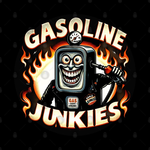 HotRod - Vintage Retro : Punked-Up Gasoline Distributor by LollipopINC