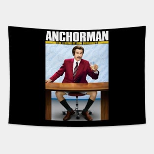 Anchorman Ron Burgundy Cheers Tapestry