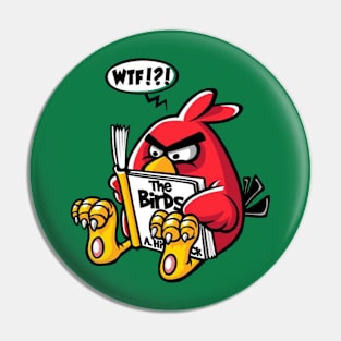 Reading the birds Pin