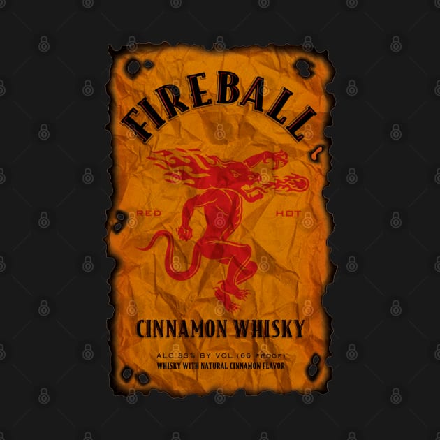 RETRO COLOR FIREBALL WHISKY by SID FANS PROJECT