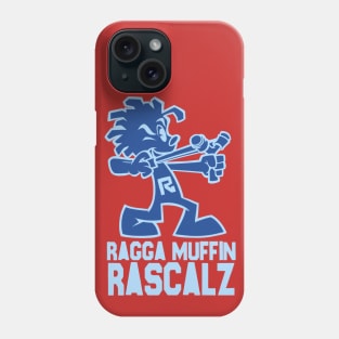 RaggaMuffinRascalz blue Phone Case