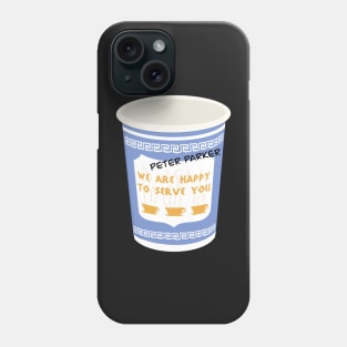 Peter Parker Cup Phone Case