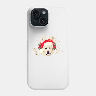 Christmas White Dog Phone Case