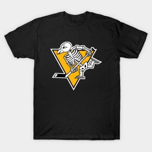 Pittsburgh Steelers Pirates Penguins MASH UP Logo T-shirt 6 Sizes