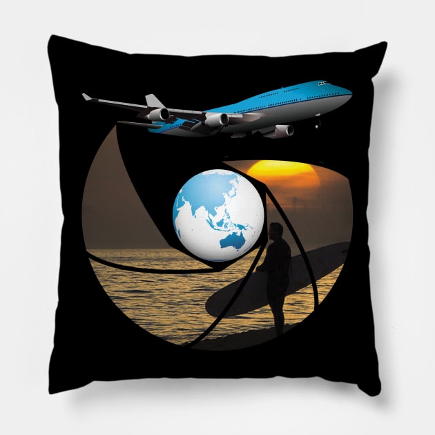 Travel Pillow by TeeText