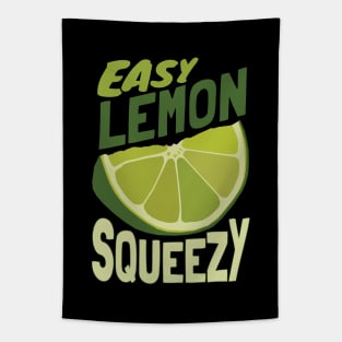 Vintage Lemon Squad Easy Vegan Squeezy Tapestry