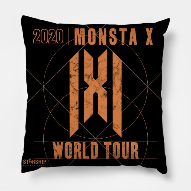 Monsta X 2020 World Tour Pillow by hallyupunch