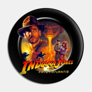 Indiana Jone artwork Pin