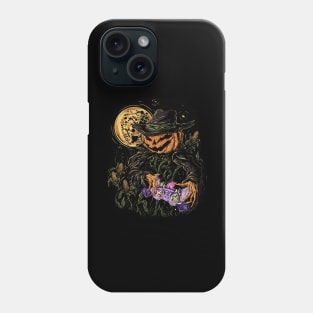 Jack O Lantern Scarecrow Halloween Gamer Spooky Design Phone Case