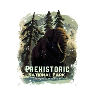 US National Park - Prehistoric Mammoths T-Shirt