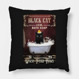 Cat Black Cat Bath Soap Pillow