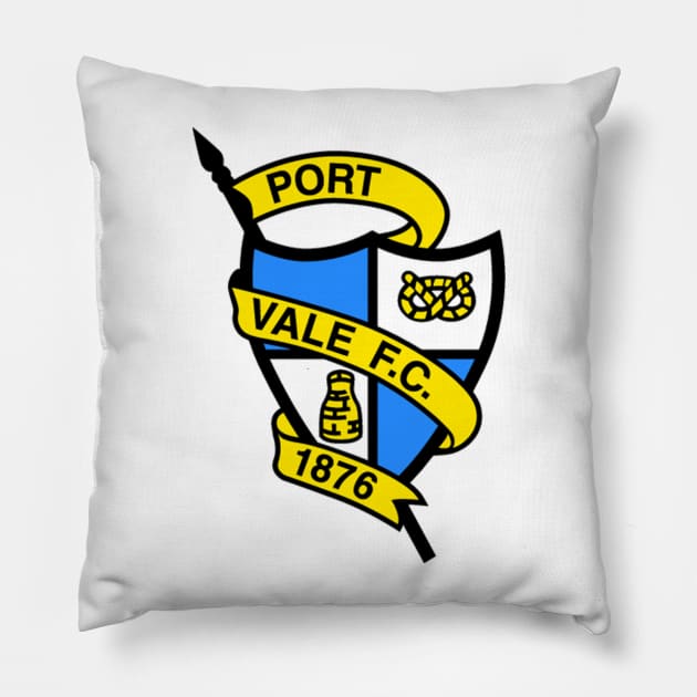 Port vale fan club Pillow by MoondesignA