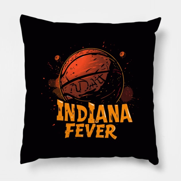 Indiana Fever, Caitlin Clark Pillow by Pattyld