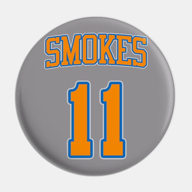 Frankie Smokes Shirsey Pin by The Knicks Wall