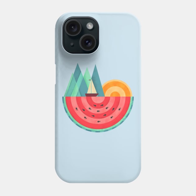 Nature Watermelon Phone Case by coffeeman