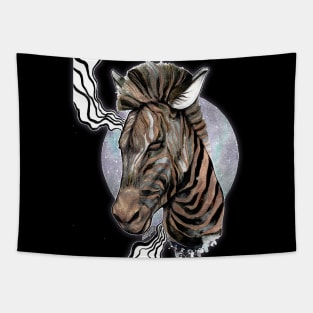 Gold zebra Tapestry