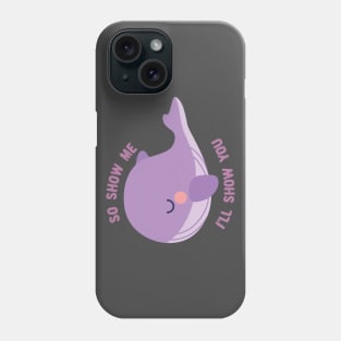 BTS whale plush so show me i'll show you Phone Case