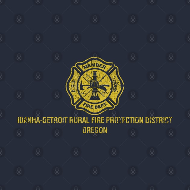 Idanha-Detroit Rural Fire 1960 by JCD666