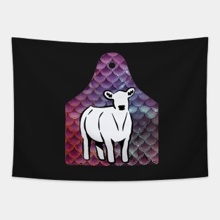 Mermaid Ear Tag - Cow - NOT FOR RESALE WITHOUT PERMISSION Tapestry