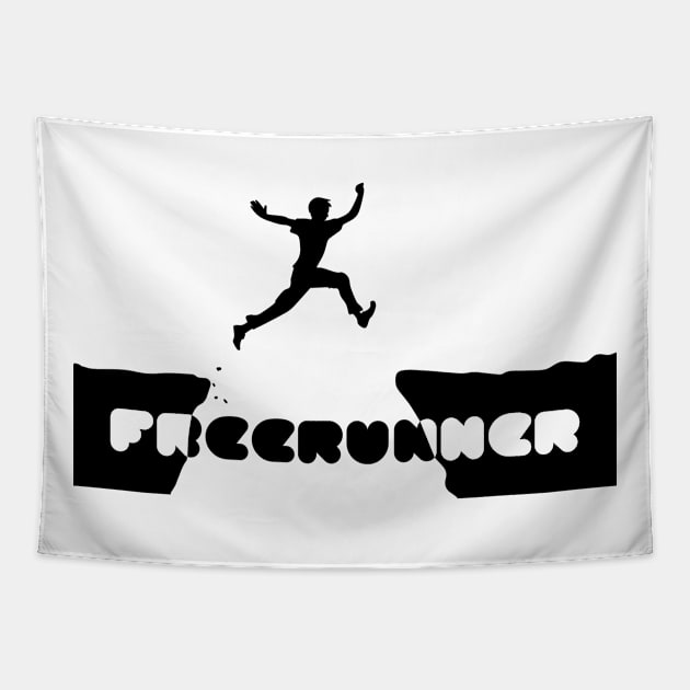 Professional Freerunner Men Tapestry by evergreen_brand