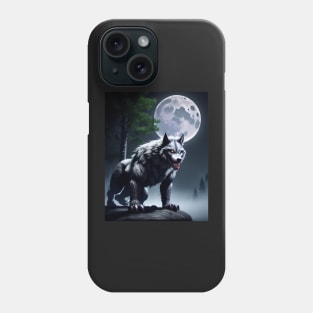 howl at the moon Phone Case