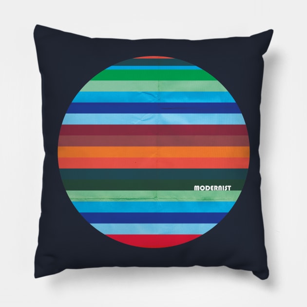 Modernist Lines Pillow by modernistdesign