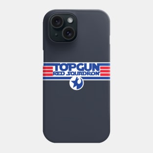 Topgun Mash Up-Red Squadron (Simple) Phone Case