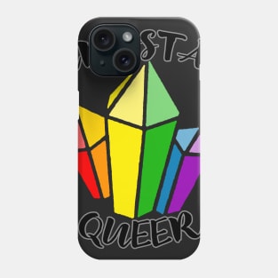 Crystal Queer Logo Shirt Phone Case