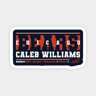 Williams - Bears - 2024 draft Magnet