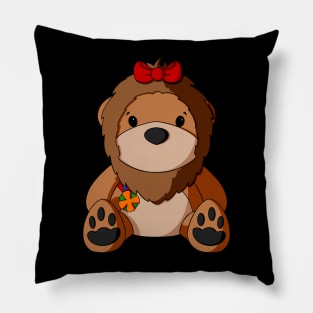 Oz Lion Teddy Bear Pillow