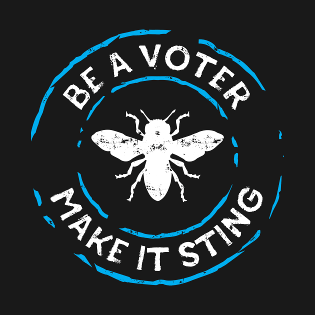 Be a Voter, Make it Sting by directdesign