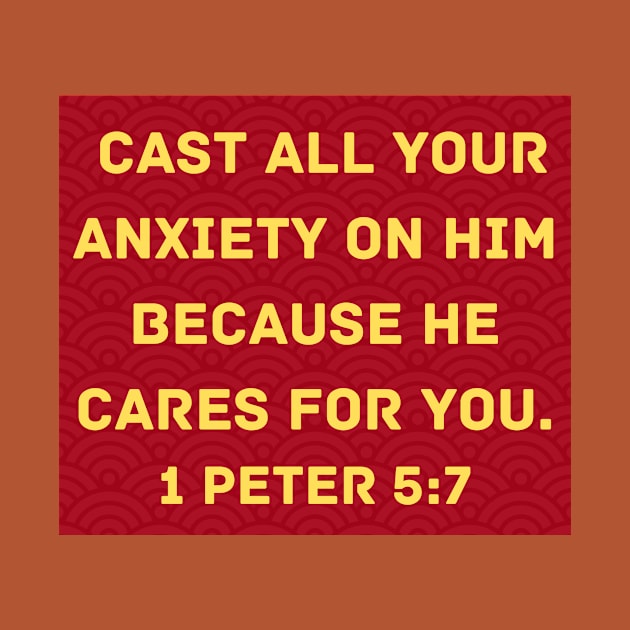 Bible Verse 1 Peter 5:7 by Prayingwarrior