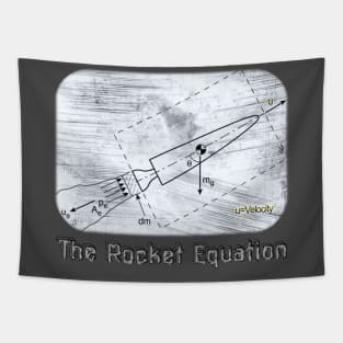 The Rocket Equation from Real Physics Tapestry