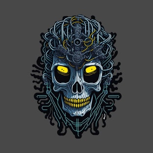 Cyborg Heads S02 D93 T-Shirt