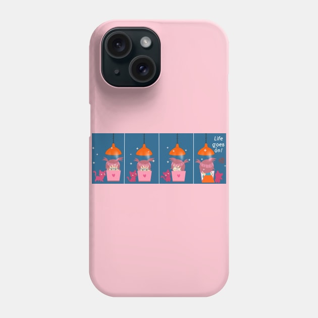 Life goes on Phone Case by EV Visuals