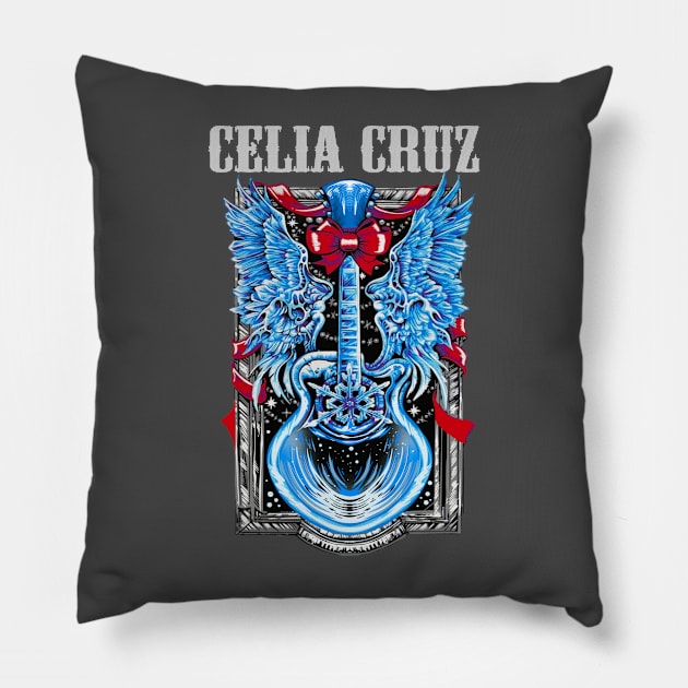 CELIA CRUZ BAND Pillow by growing.std