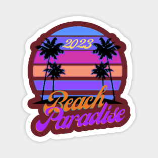 2023 Beach Paradise Magnet