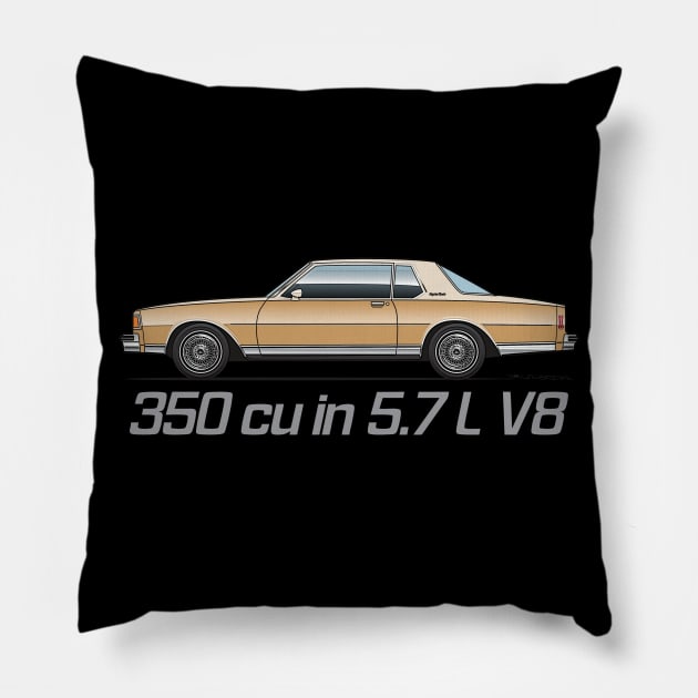 350 gold Pillow by JRCustoms44