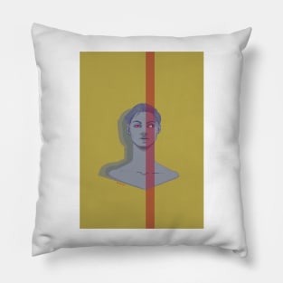 Yellow Stare Pillow