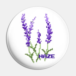 Lavender Haze Pixel Art Pin